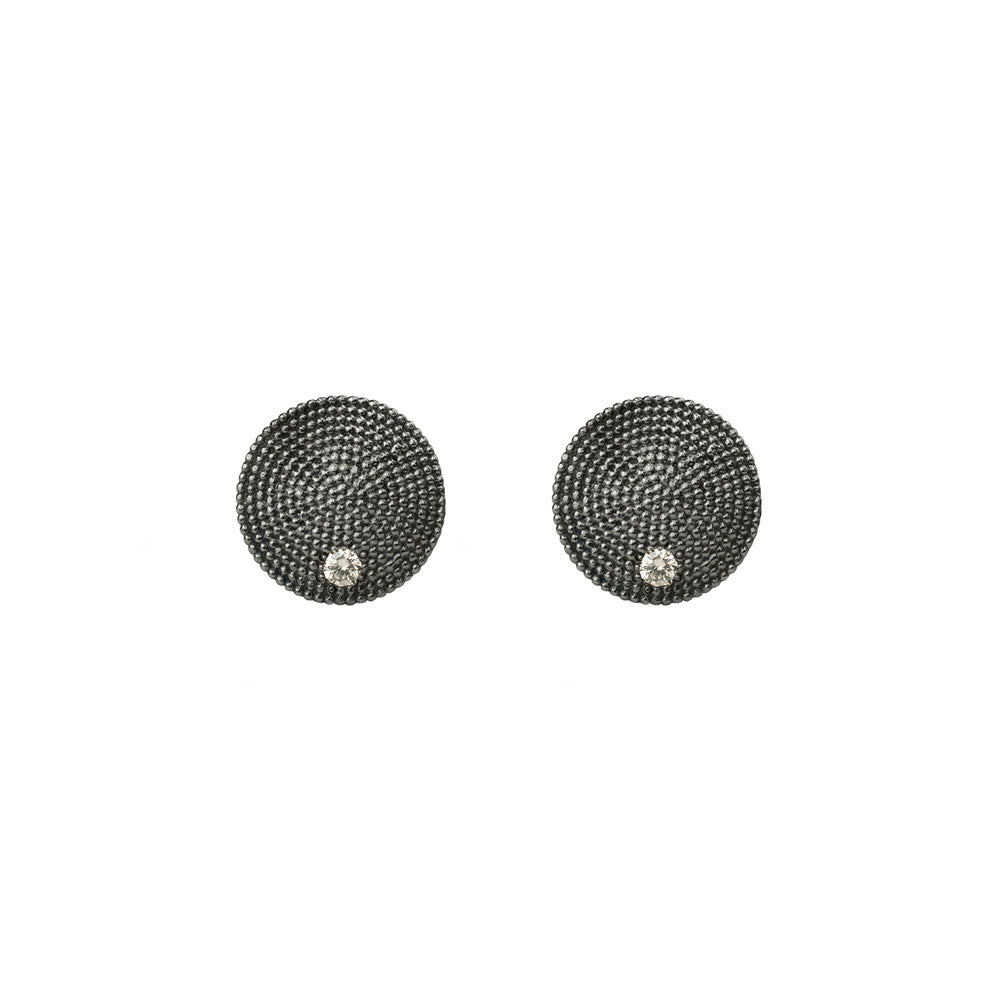 Sterling Silver ANNA Circle Earrings