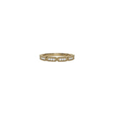 14 Karat Yellow Gold Diamond band