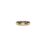 14 karat yellow gold ring with marquise shape diamonds