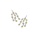 18 Karat Yellow and White Gold Yellow Diamond Chandelier Earrings - Johann Paul