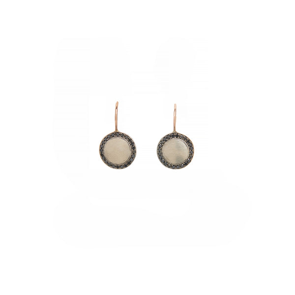 Sterling Silver and Black Diamond Earrings - Johann Paul Fine Jewelry